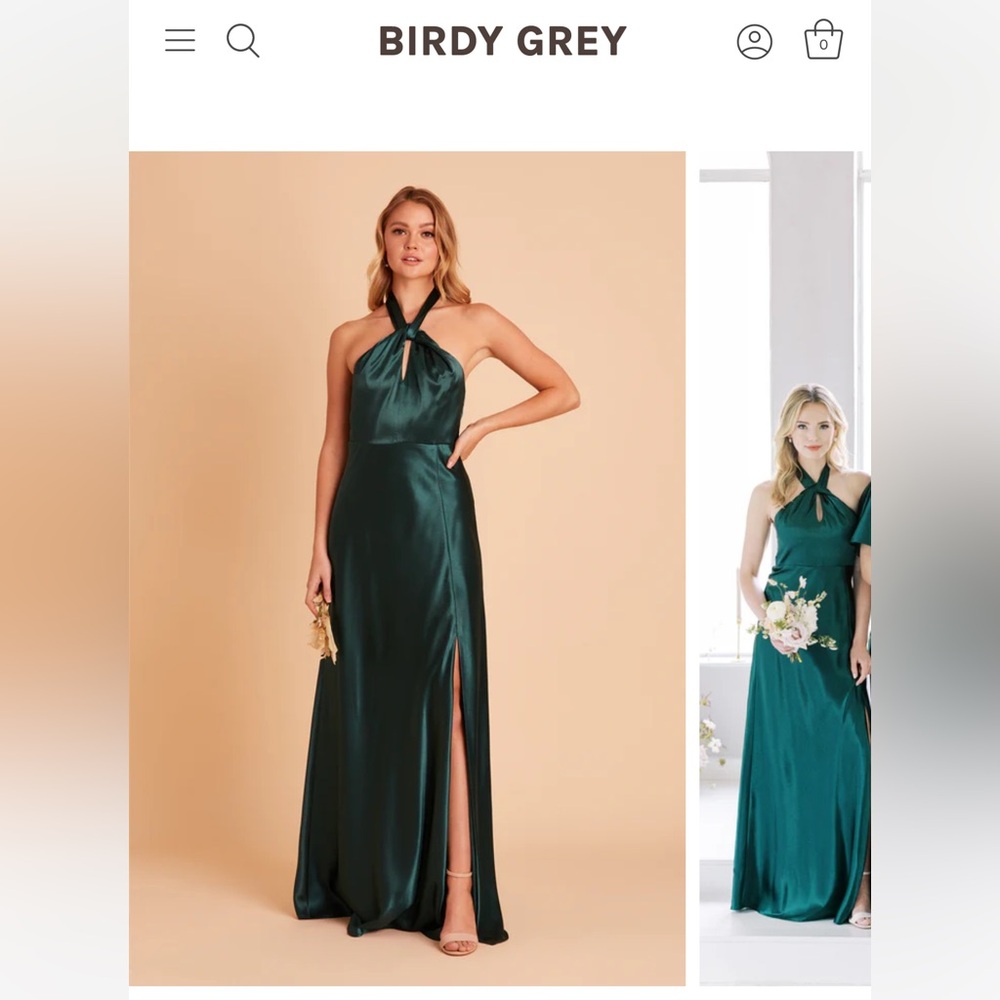 Emerald Green Bridesmaids Dress from Birdy Grey